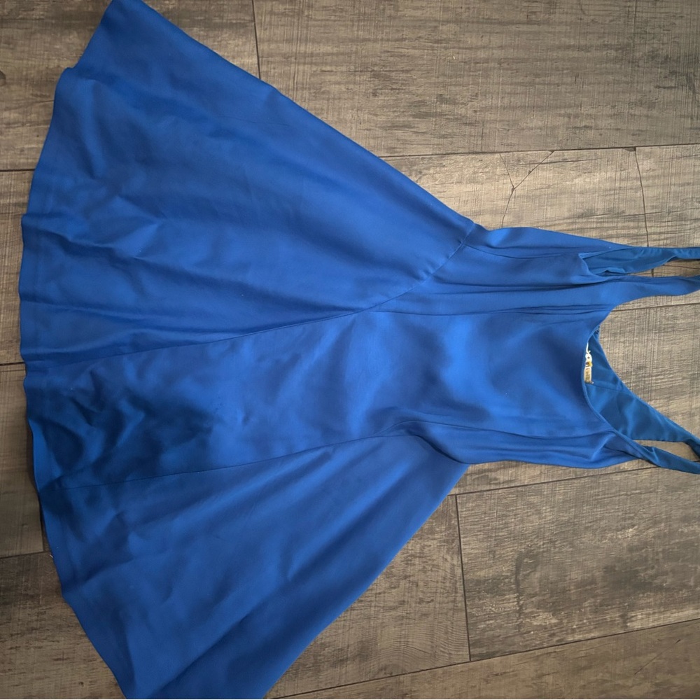 Alice + Olivia Blue Dress